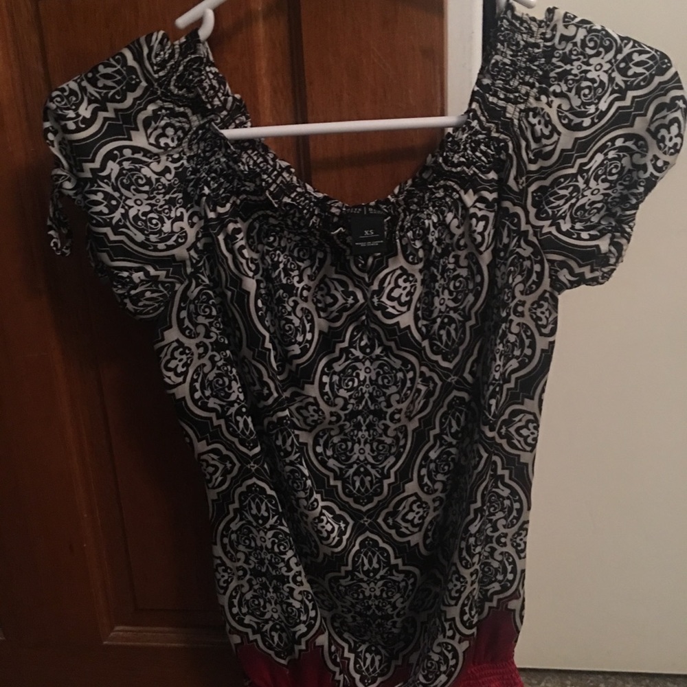 WHBM multicolored top